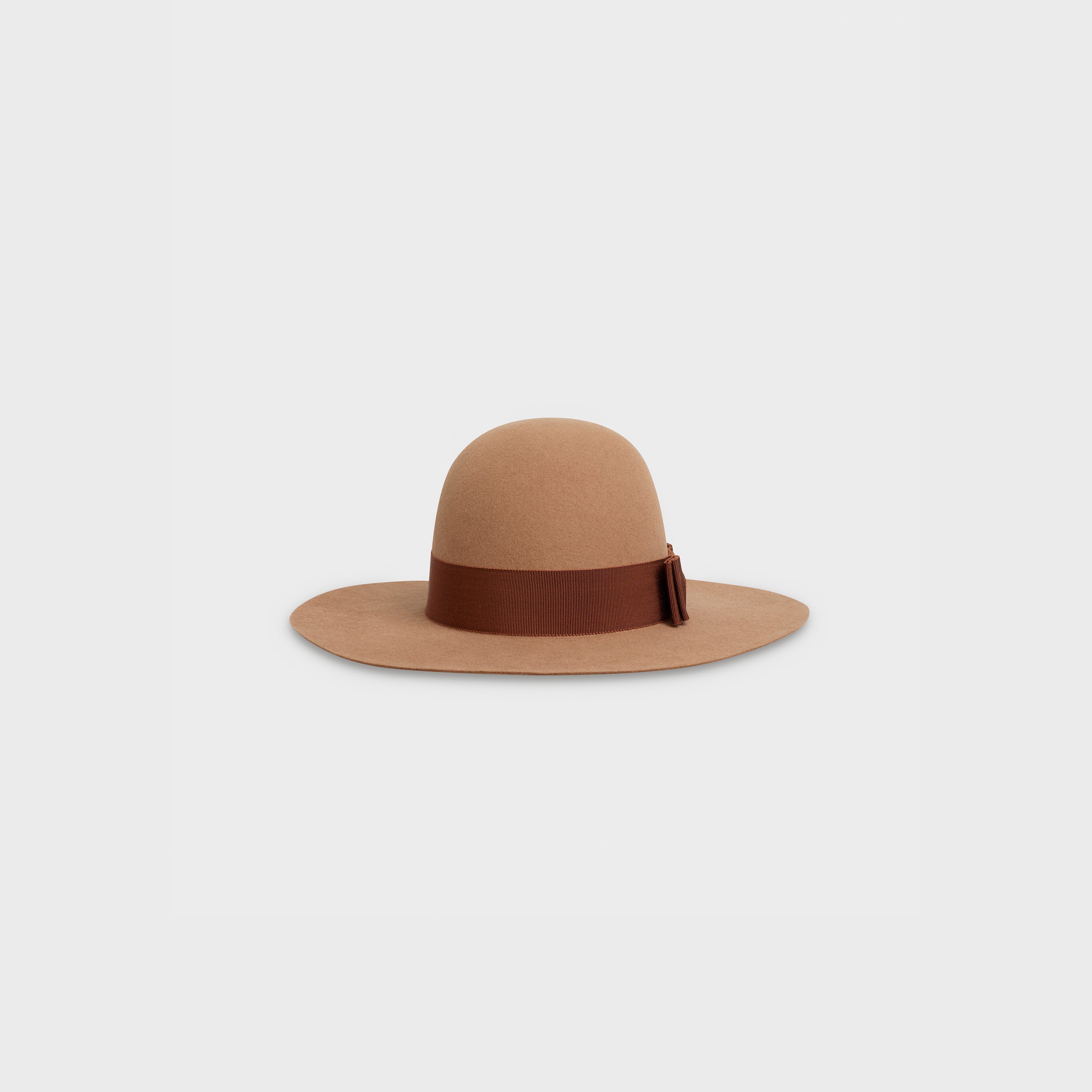 BROAD-BRIMMED HAT IN FELT - 1