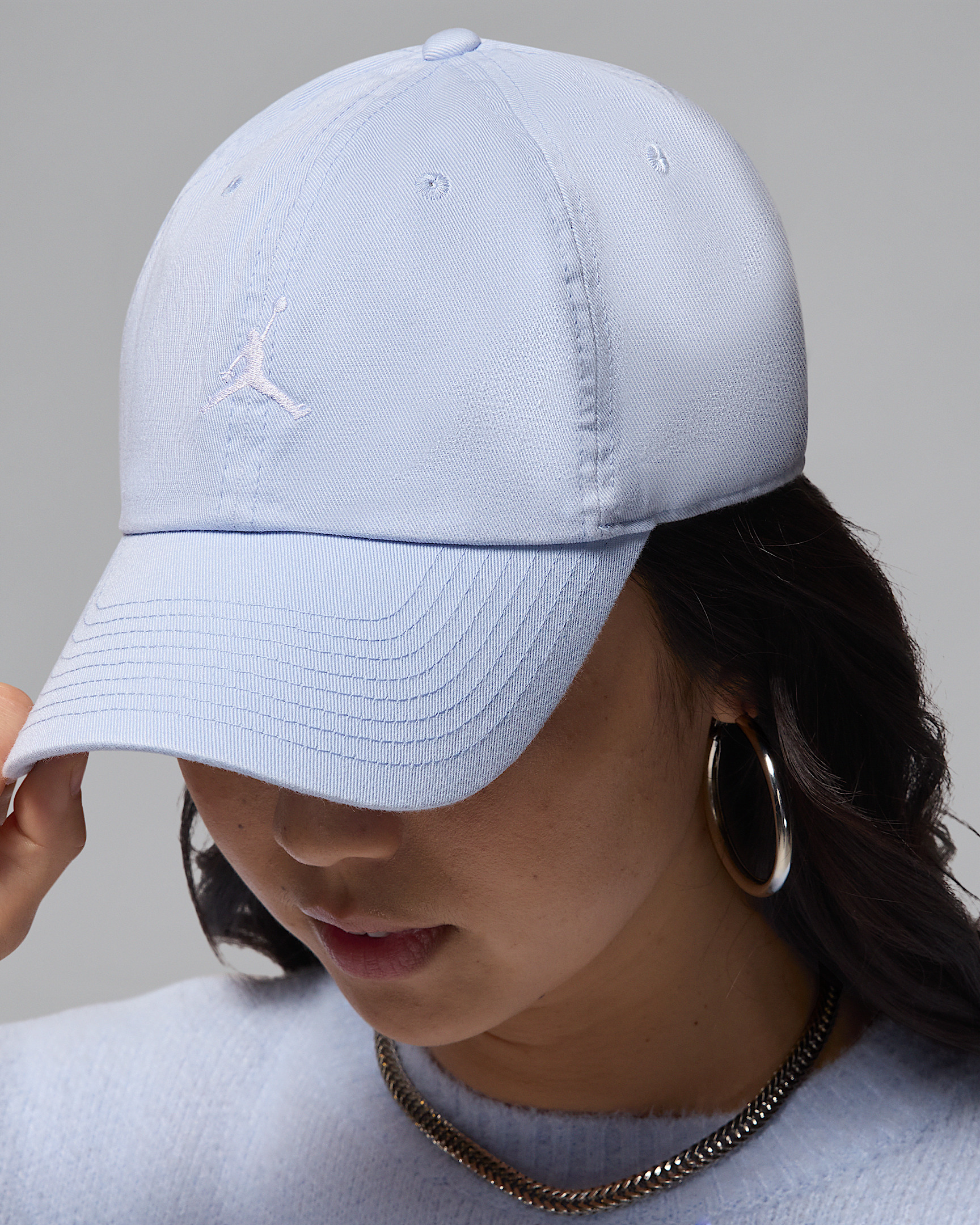 Jordan Club Unstructured Curved-Bill Hat - 6