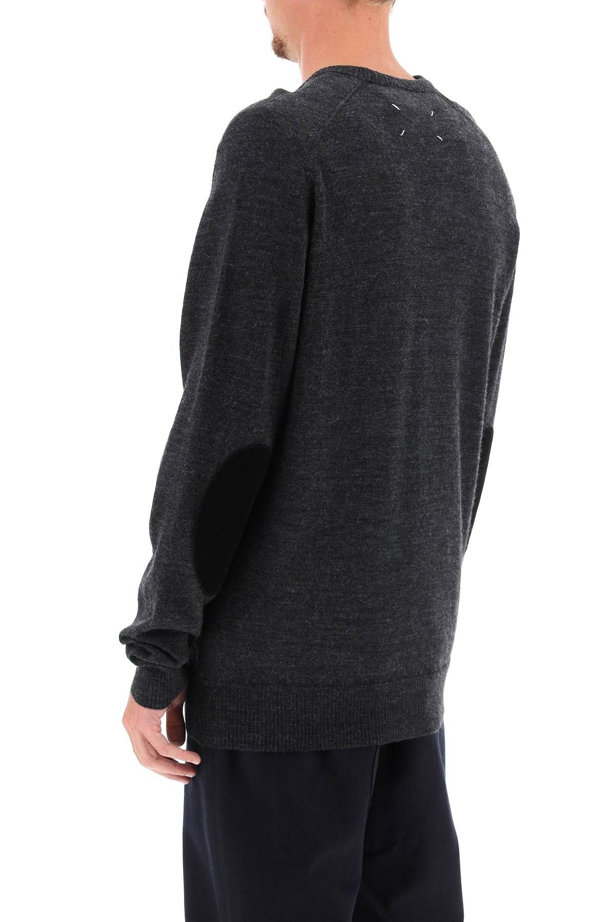 SWEATER WITH ELBOW PATCHES - 4