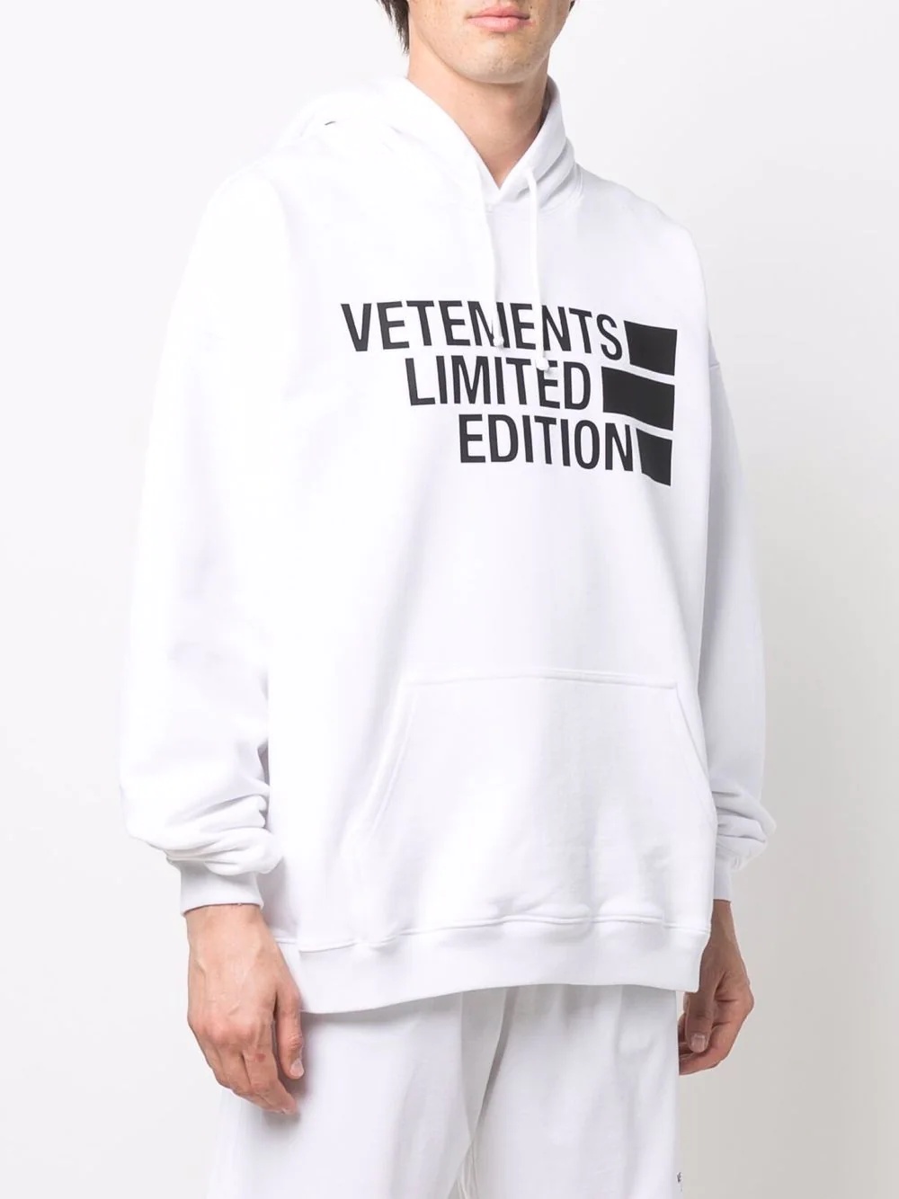 logo-print oversized hoodie - 4