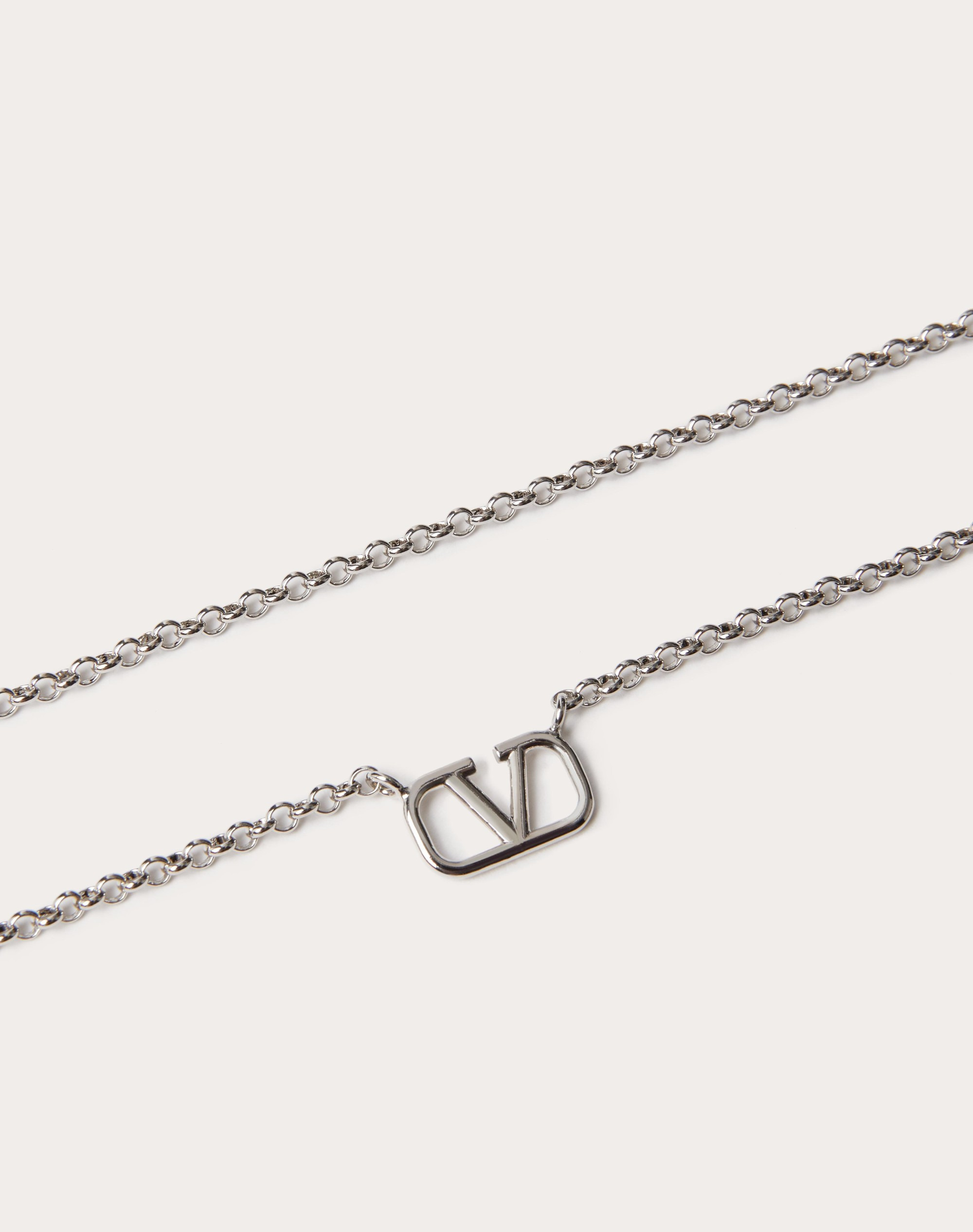 VLOGO SIGNATURE METAL NECKLACE - 2
