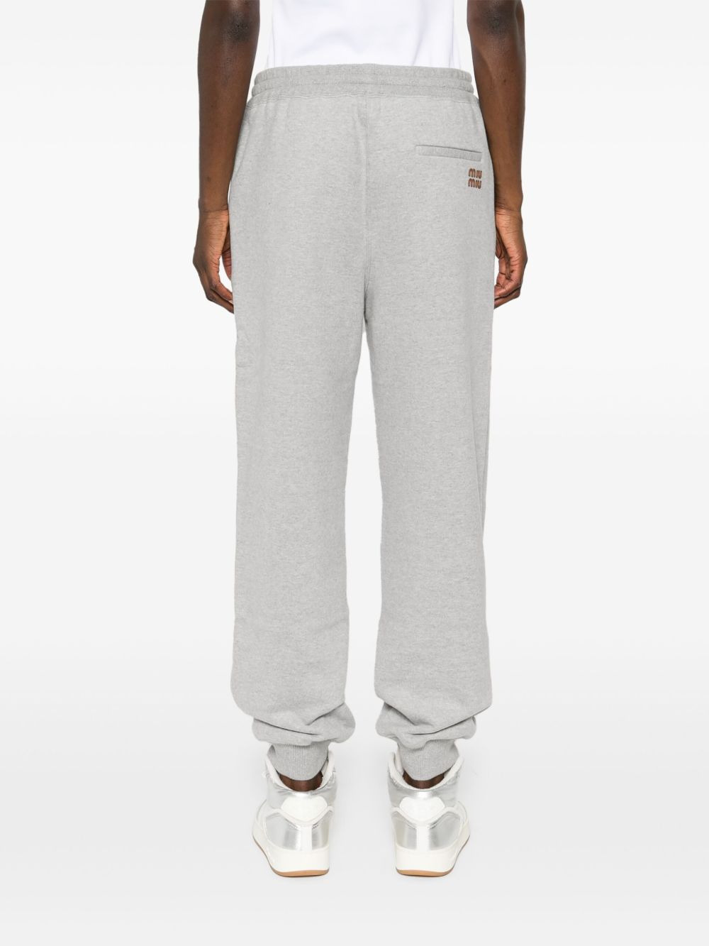 logo-patch track pants - 4
