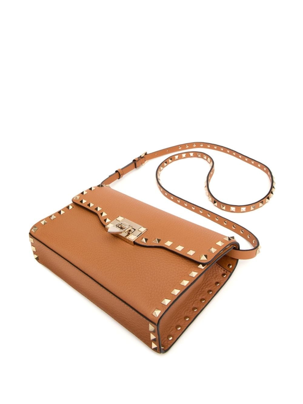 Rockstud leather shoulder bag - 5