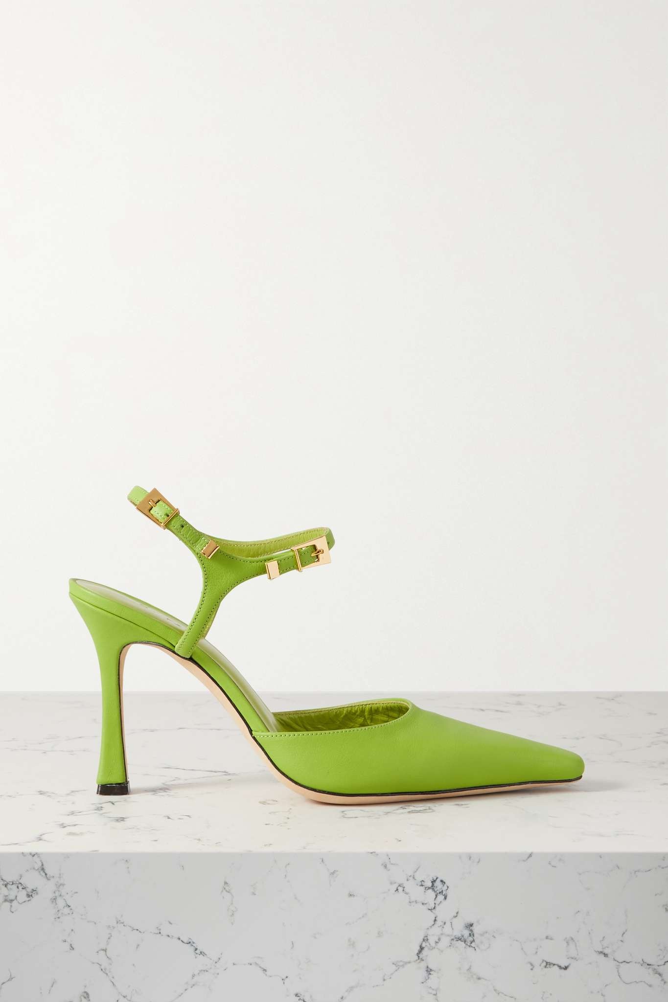 + Mimi Cuttrell leather pumps - 1