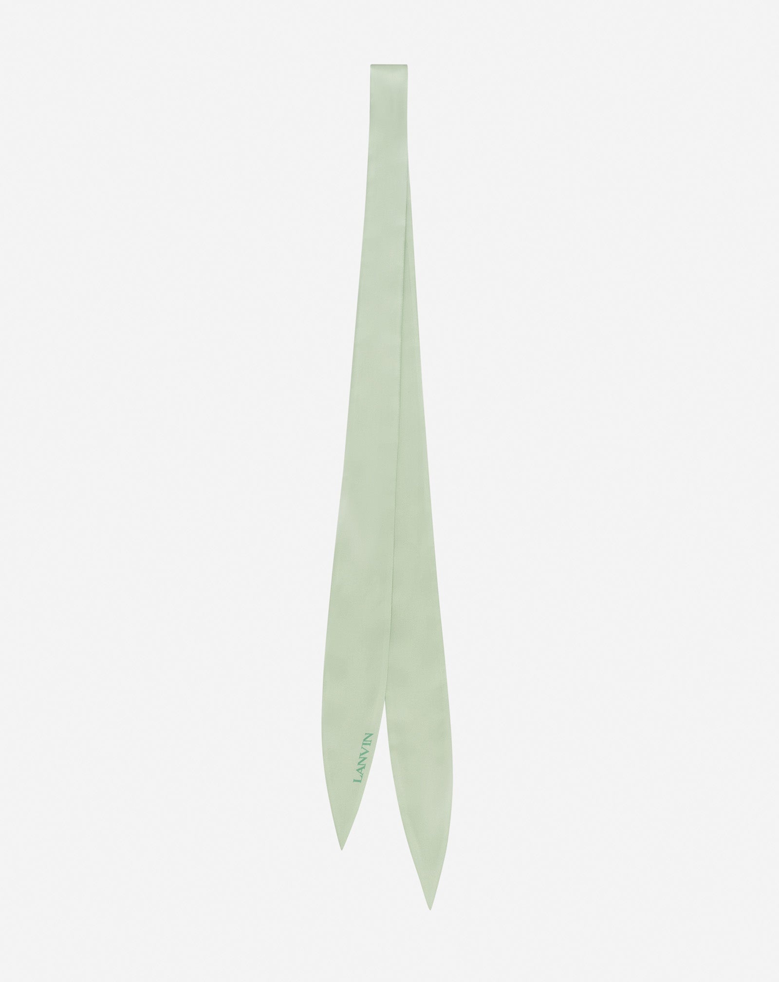 SILK HEADBAND WITH SMALL LEAVES - 1