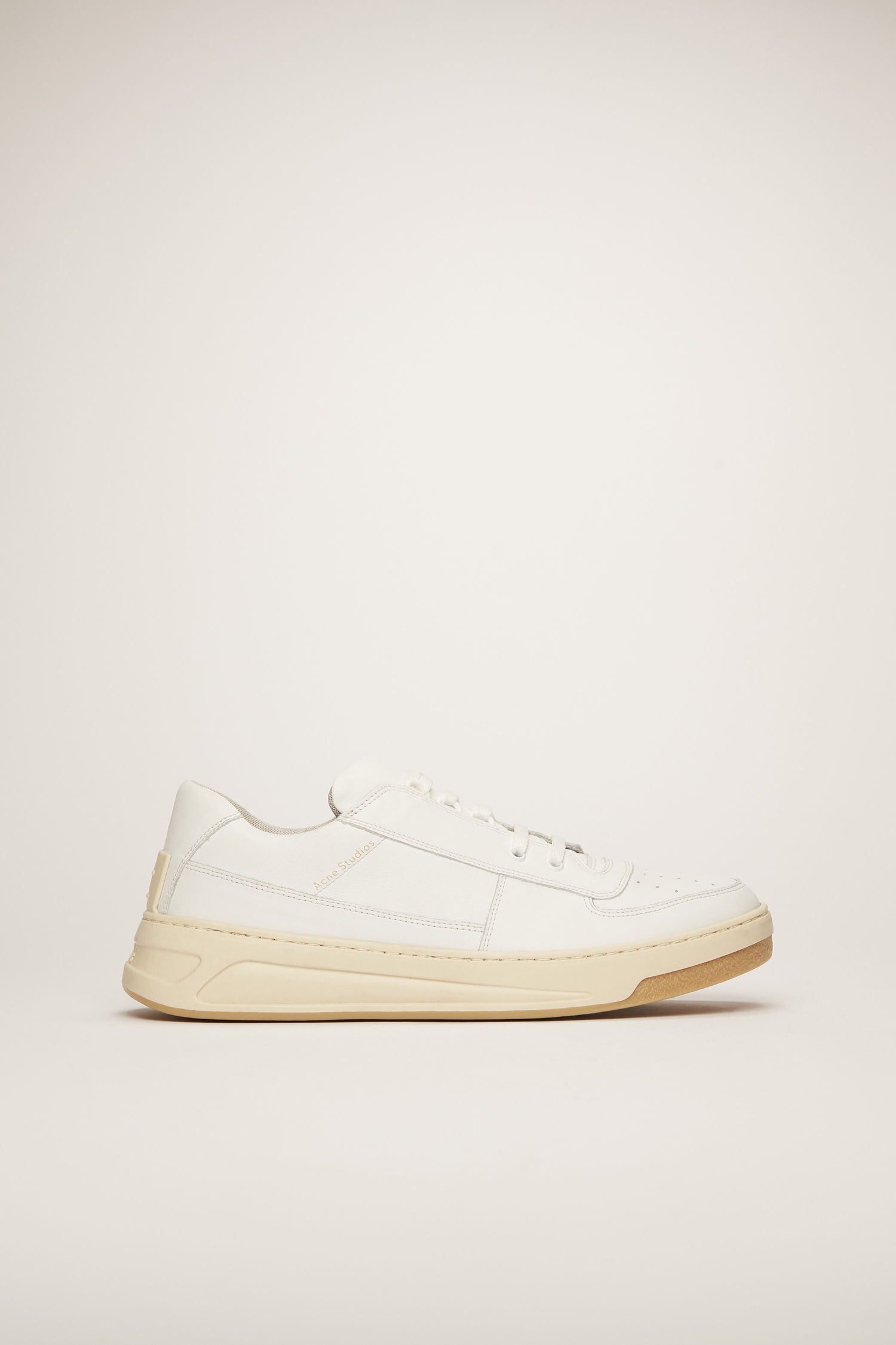 Lace-up sneakers white/white - 1