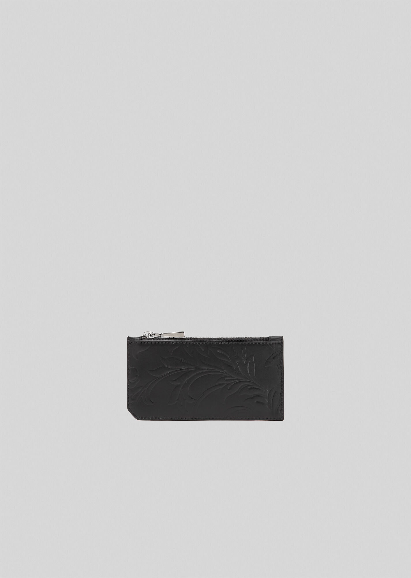 Embossed Barocco Card Holder - 3