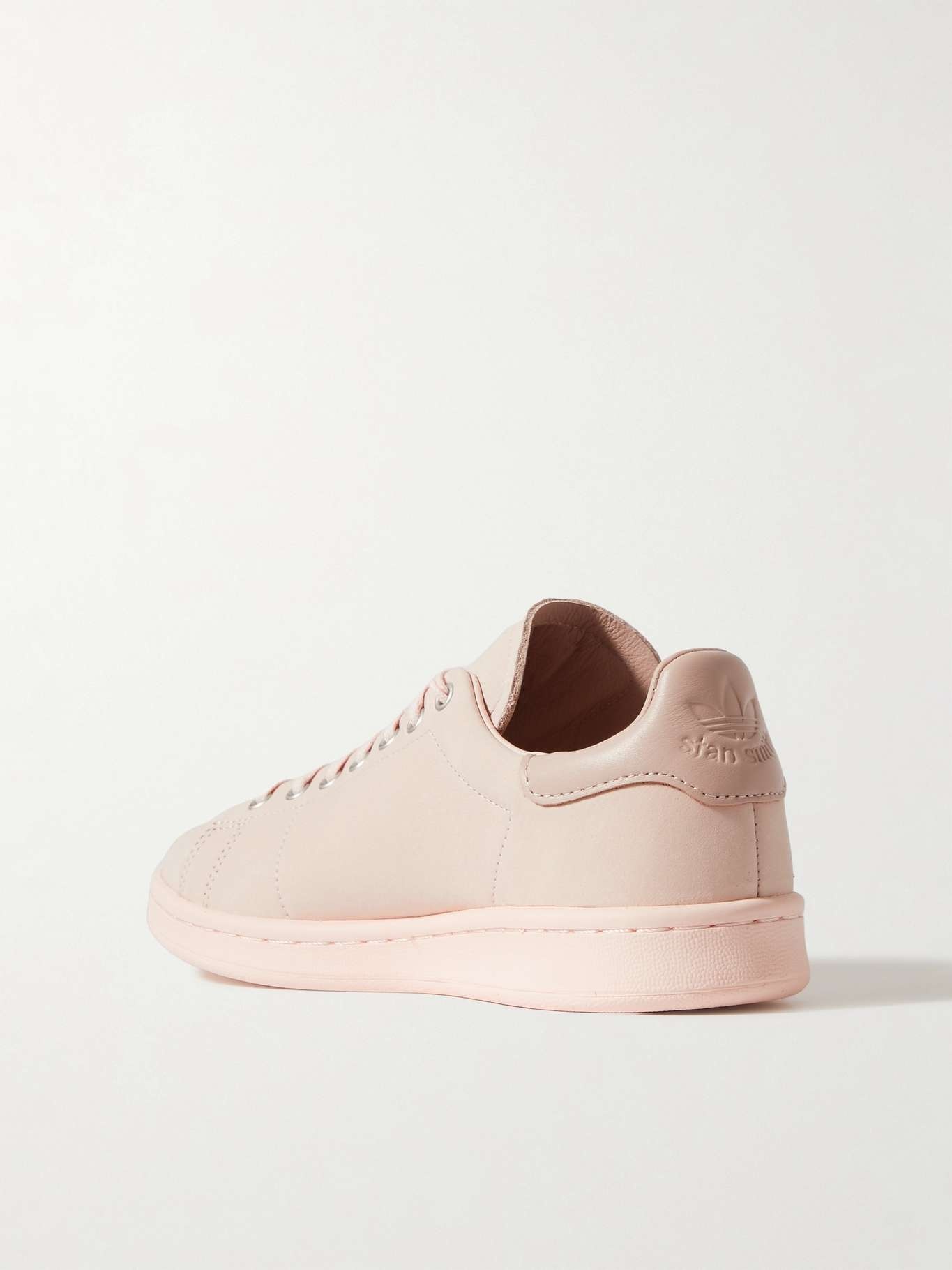 Stan Smith Lux suede-trimmed leather sneakers - 3