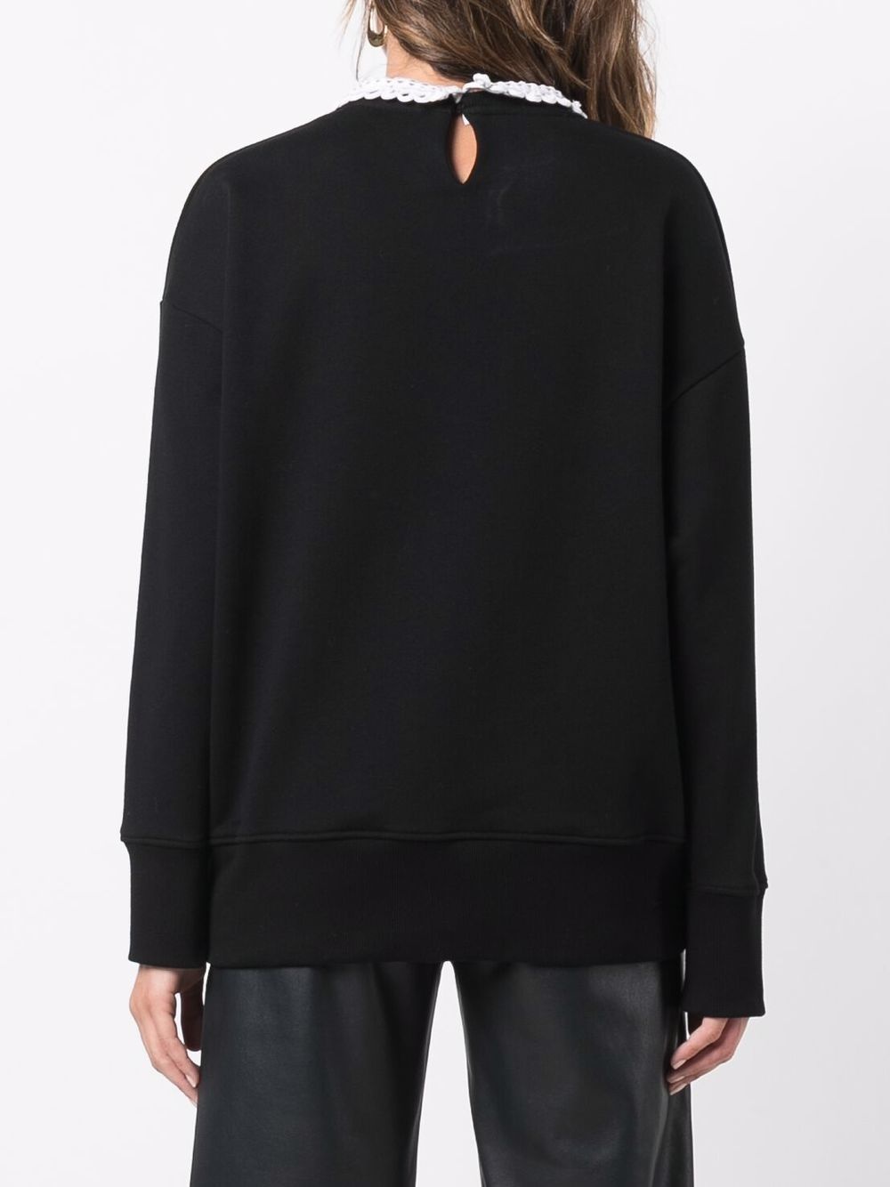 logo-print long-sleeve sweatshirt - 4