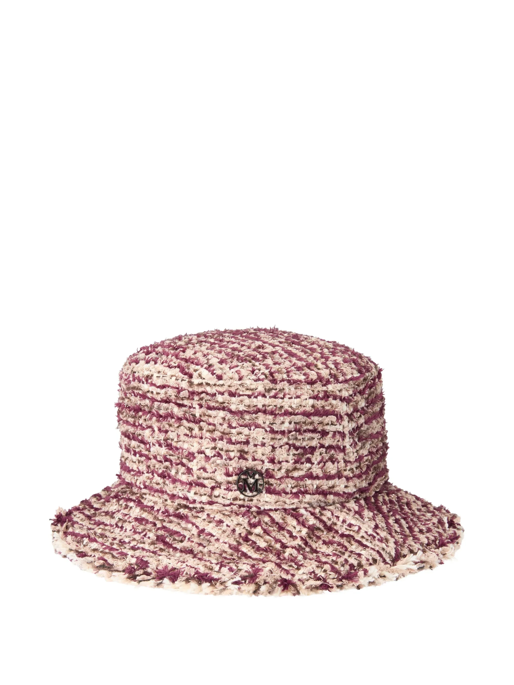 Maison Michel Jason Tweed Bucket Hat - 1