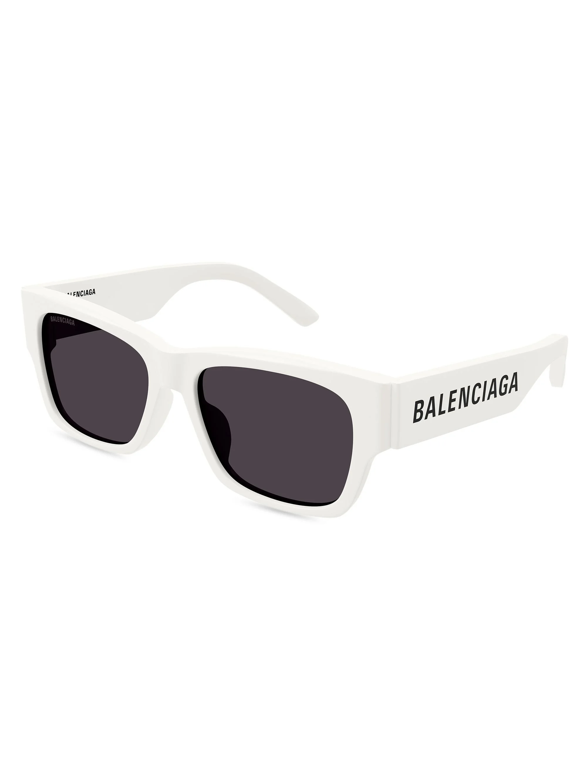 Men's Max 36MM Square Acetate Sunglasses - White - 1