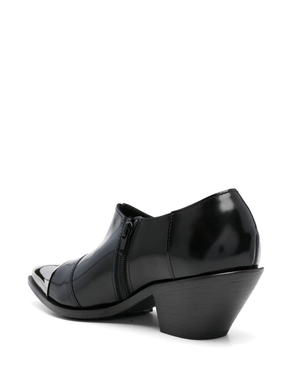 65mm leather boots - 3