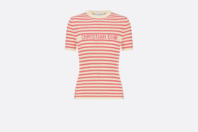 Dioriviera Short-Sleeved Sweater - 1