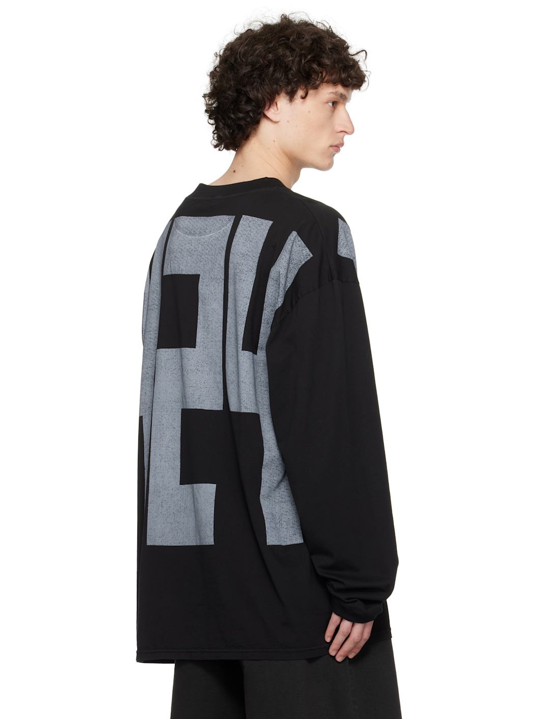 Black '424' Block T-shirt - 3