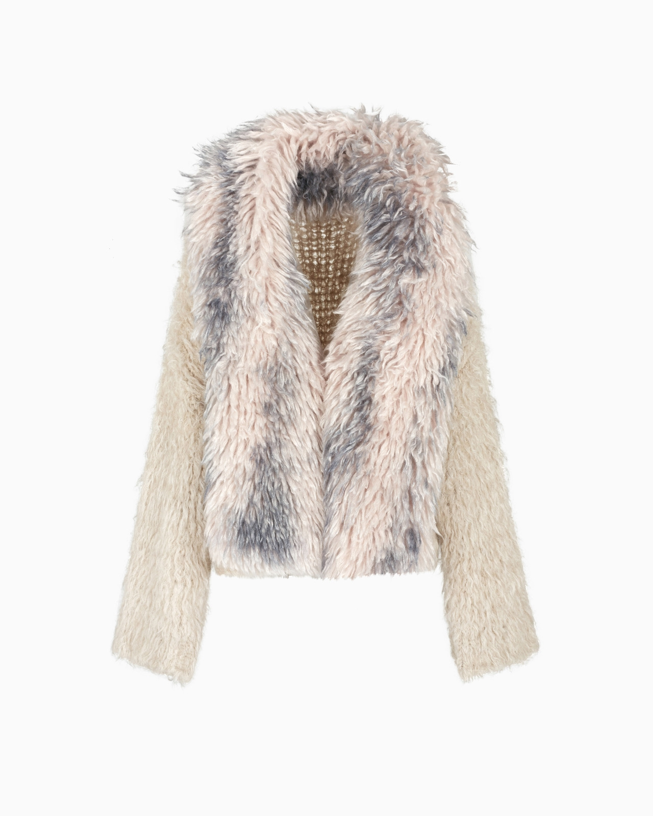 LOOP-STITCH MOHAIR WOOL CARDIGAN - 1