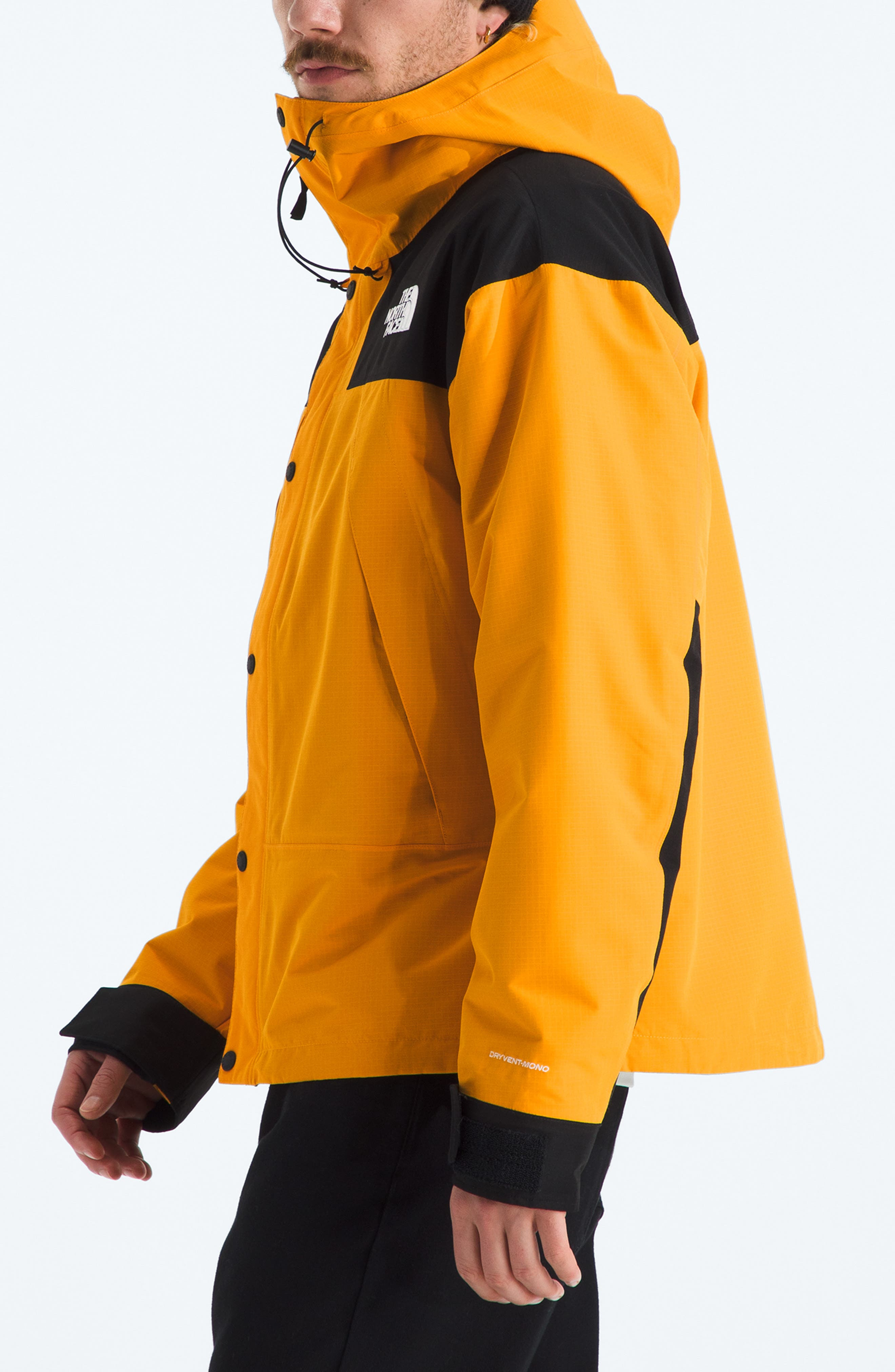 The North Face DryVent™ Mono Mountain Jacket in Summit Gold/Tnf Black at Nordstrom - 3
