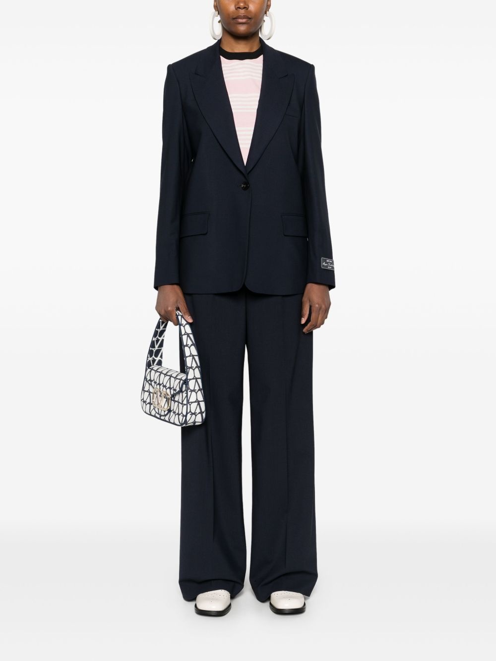 logo-waistband trousers - 2