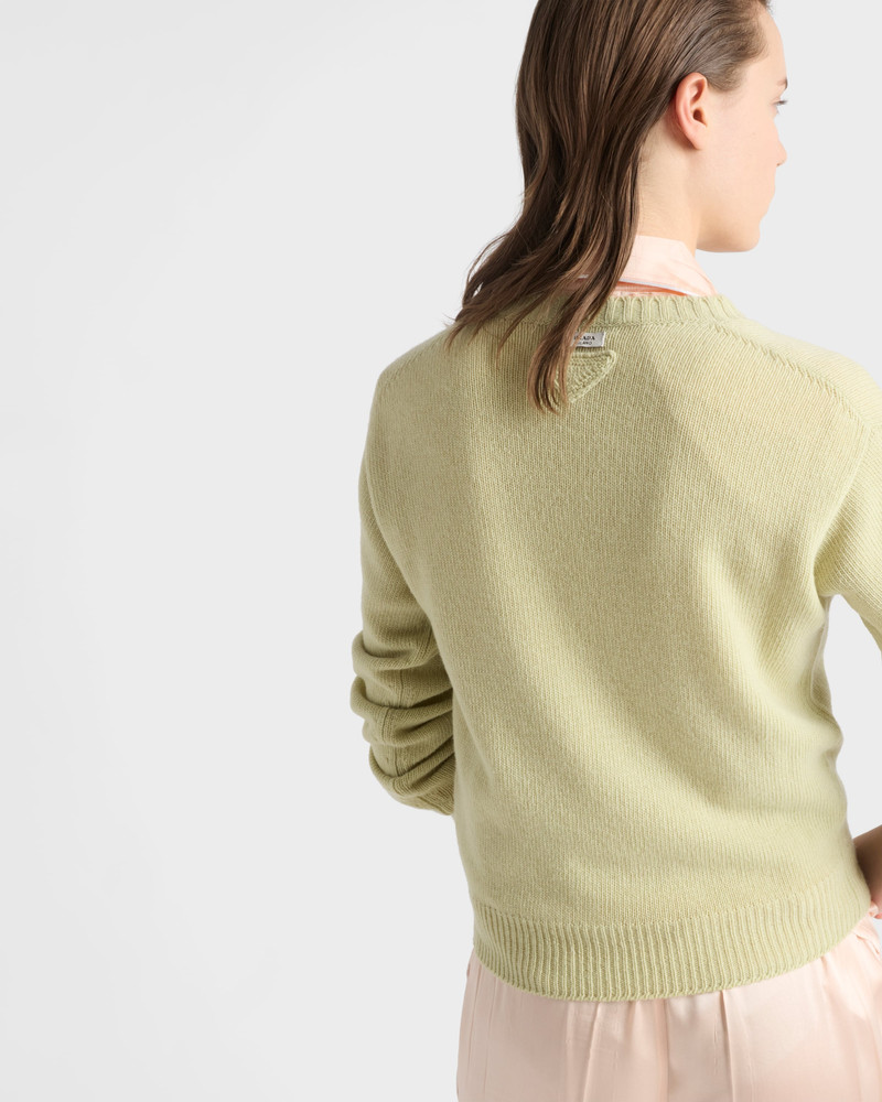 Wool and cashmere V-neck sweater 6