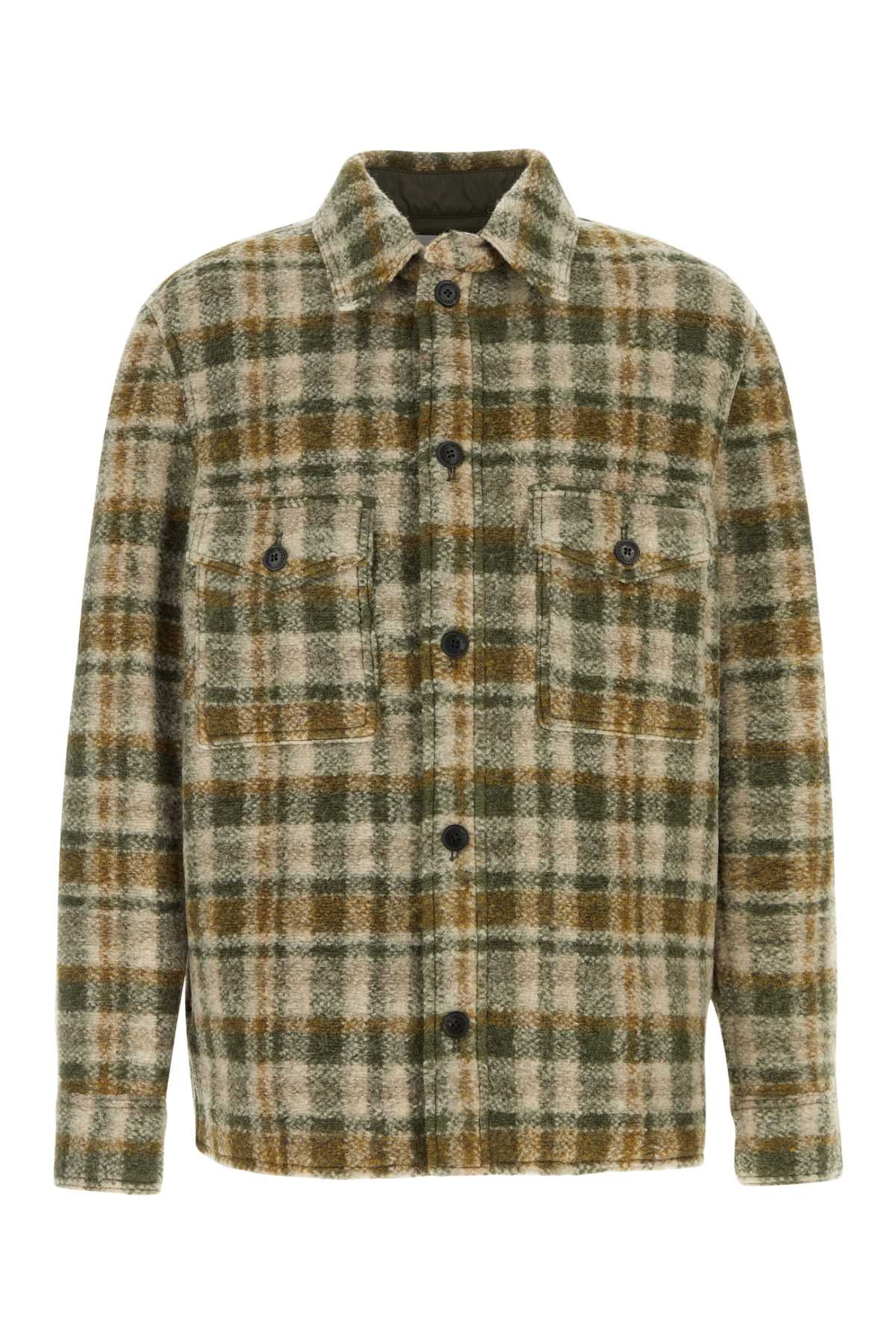 Isabel Marant Men Embroiderd Wool Blend Kervon Jacket - 1