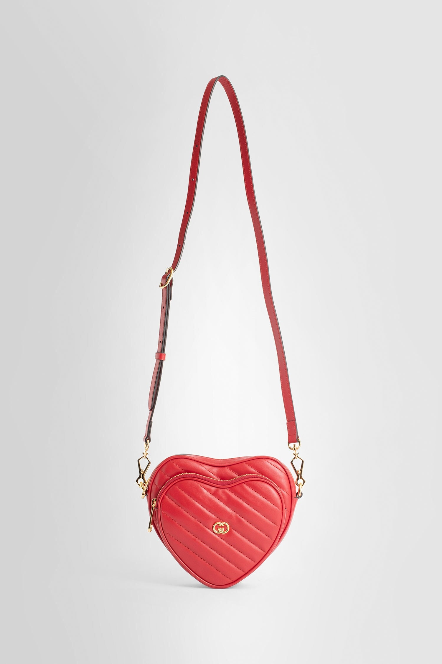 GUCCI WOMAN RED TOP HANDLE BAGS - 1