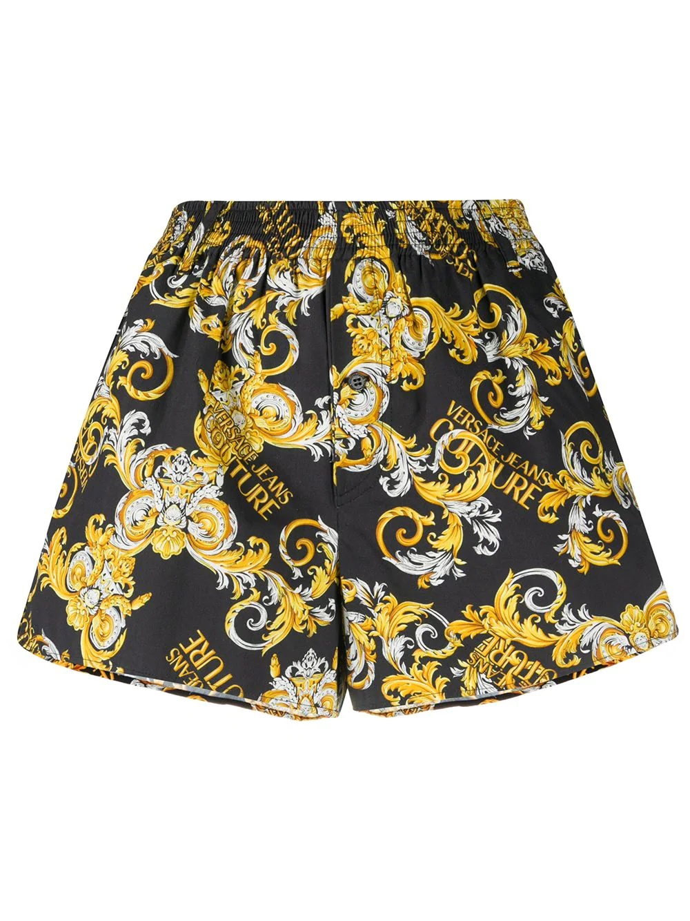 filigree print shorts - 1