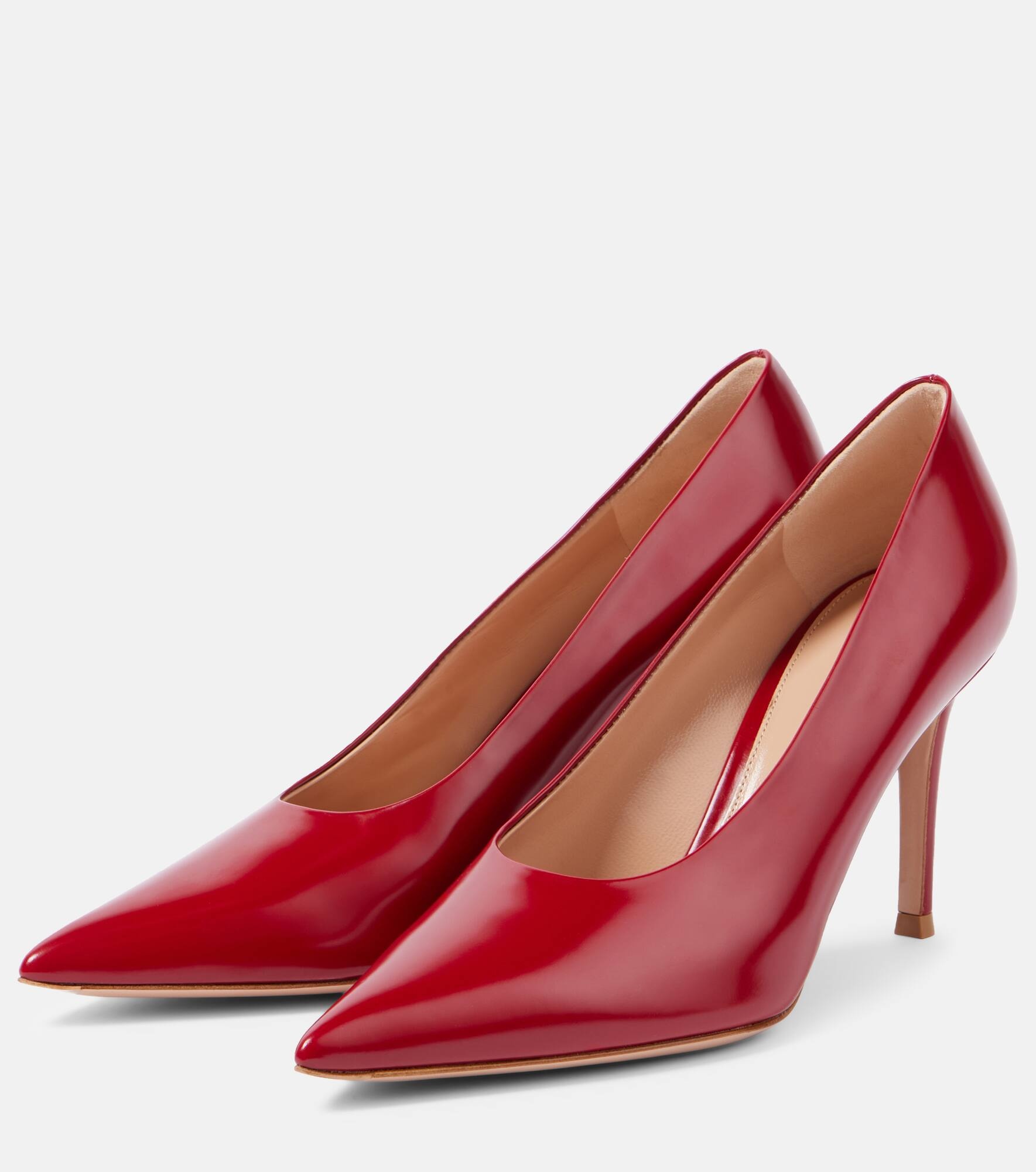 85 leather pumps - 5