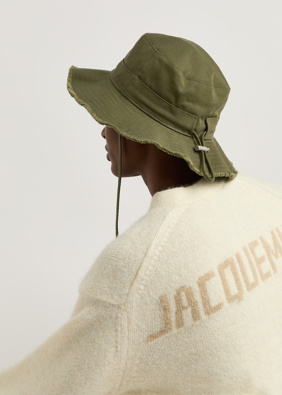 Jacquemus Le Bob Artichaut Canvas Bucket hat - 4
