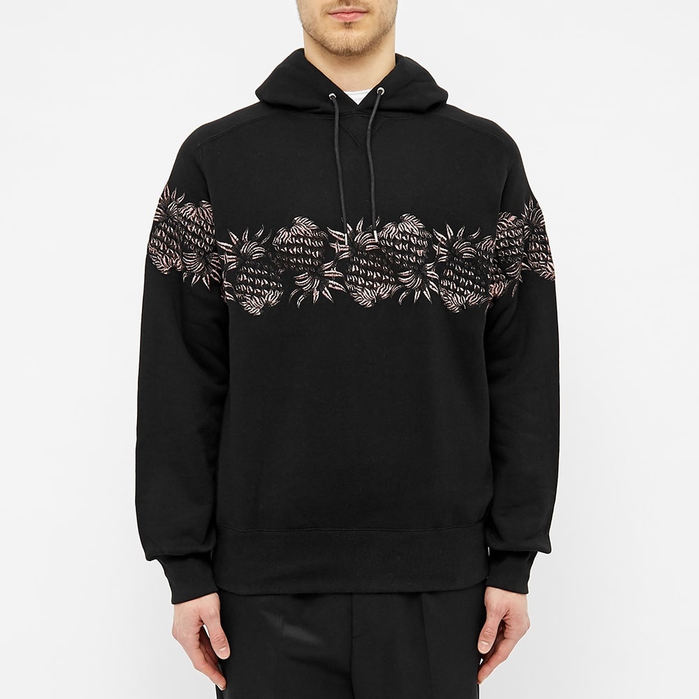 Sacai x Sun Surf Pineapple Embroidered Hoody - 4