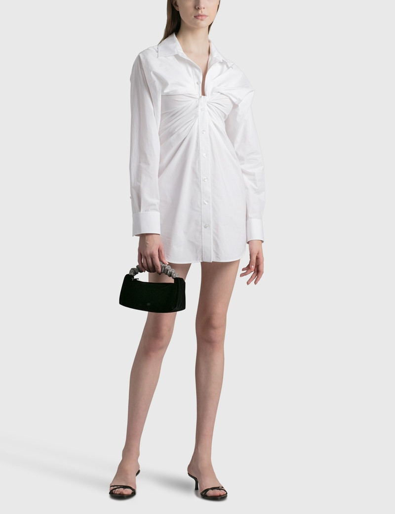 alexanderwang.t TWIST FRONT SHIRT DRESS outlook