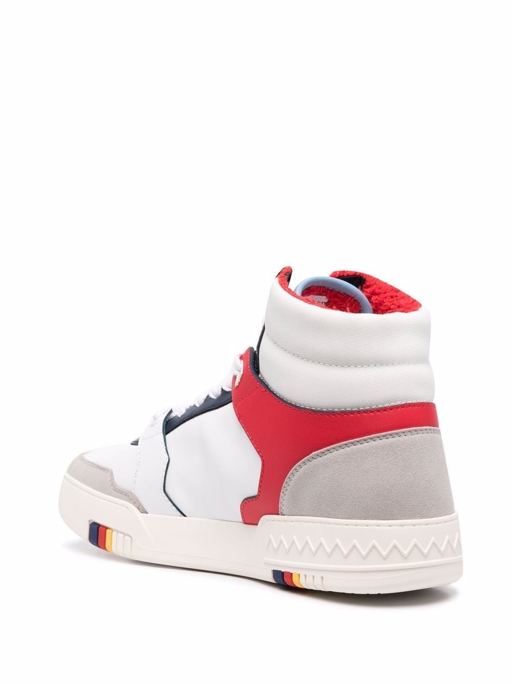 HIGH-TOP PANELLED SNEAKERS - 4
