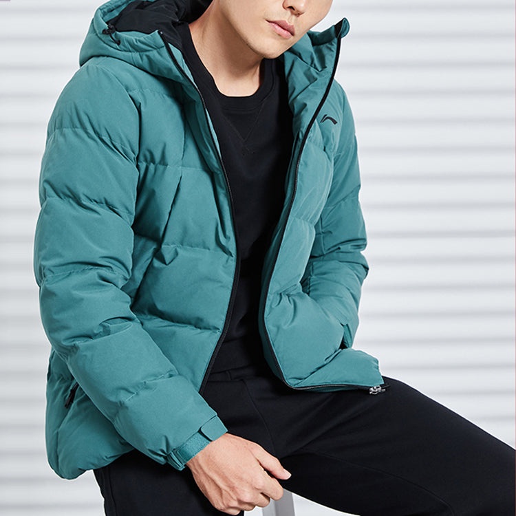 Li-Ning Winter Lifestyle Warm Down Jacket 'Green' AYMQ055-6 - 3
