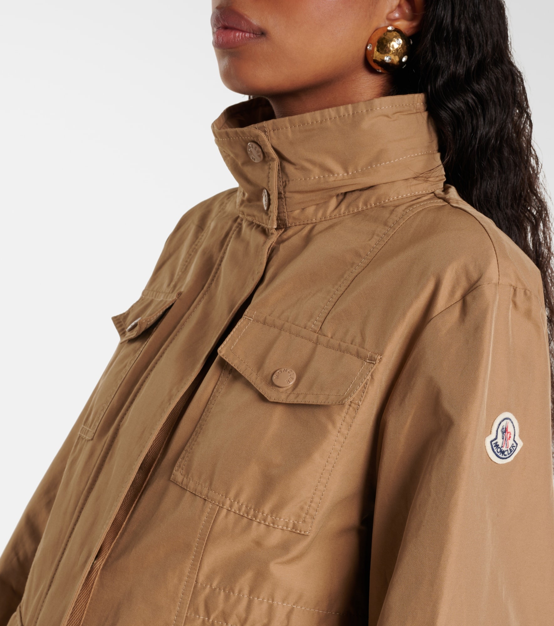 ジャケット MONCLER Ilo cotton-blend jacket Moncler Ilo cotton-blend twill field jacket | matchesfashion