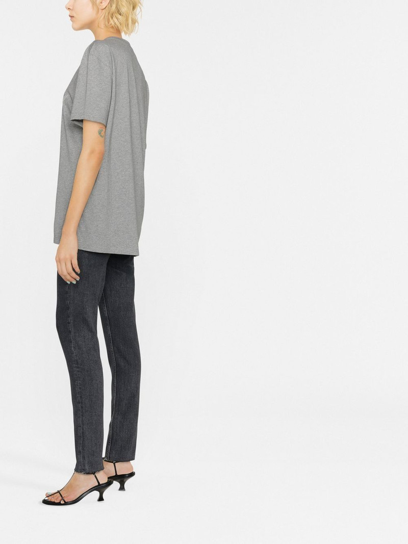 logo-print organic-cotton T-shirt 4