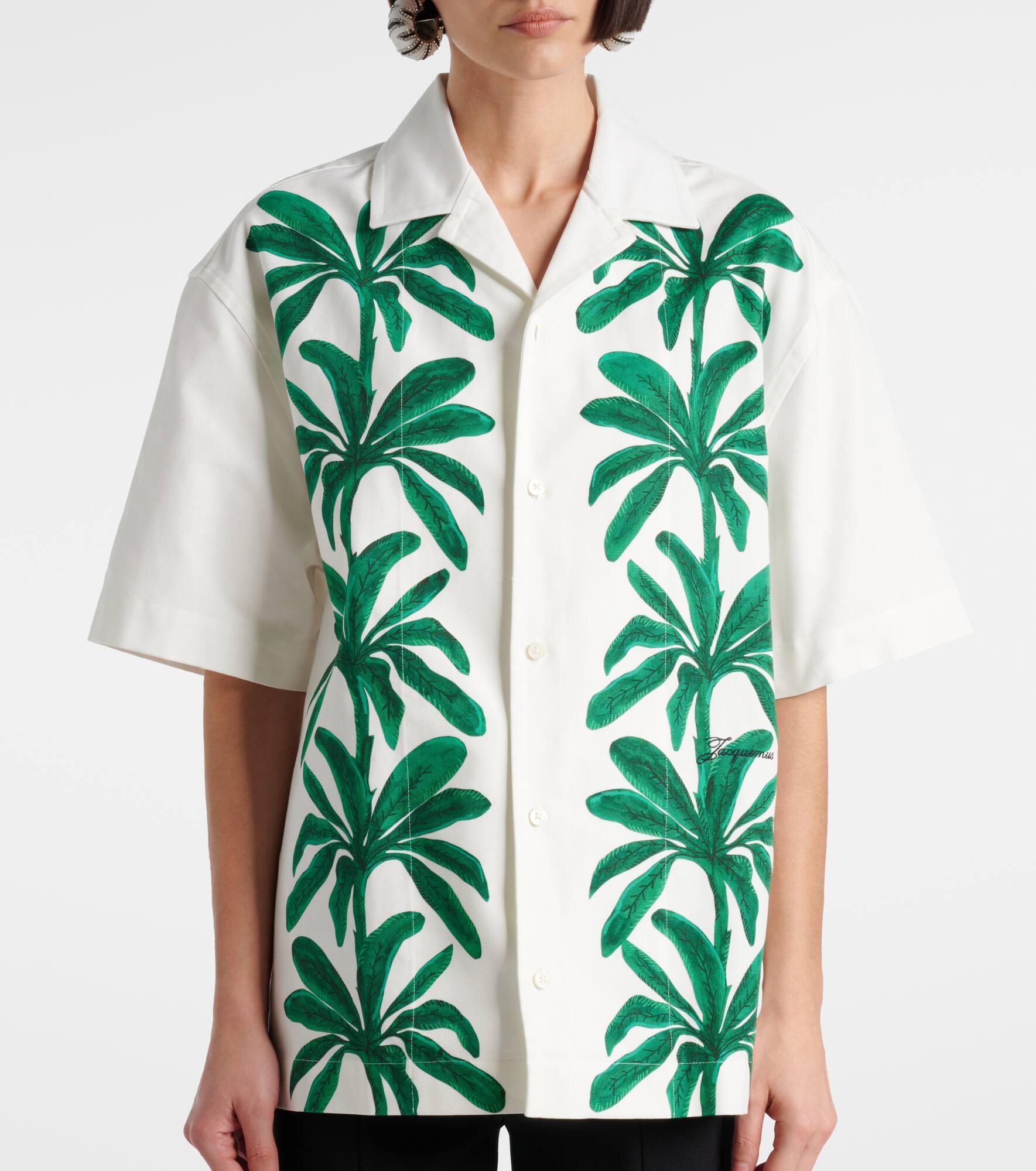 Jean printed cotton shirt - 5