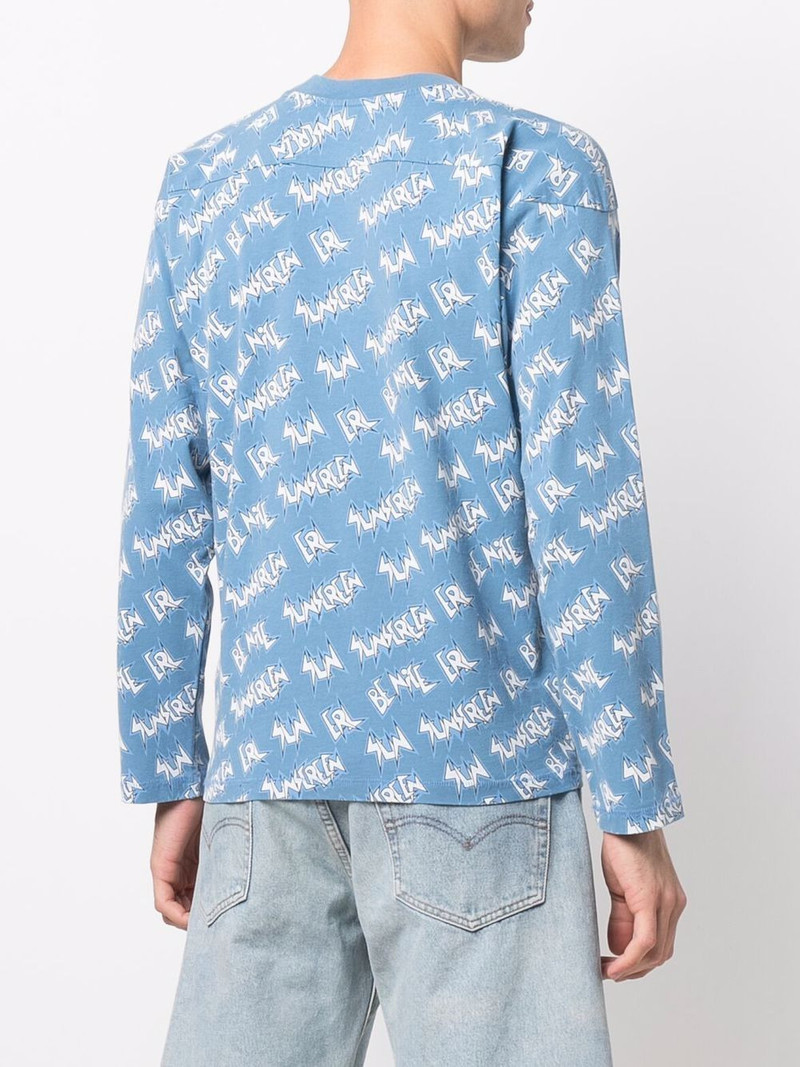graphic-print long-sleeve T-shirt 4