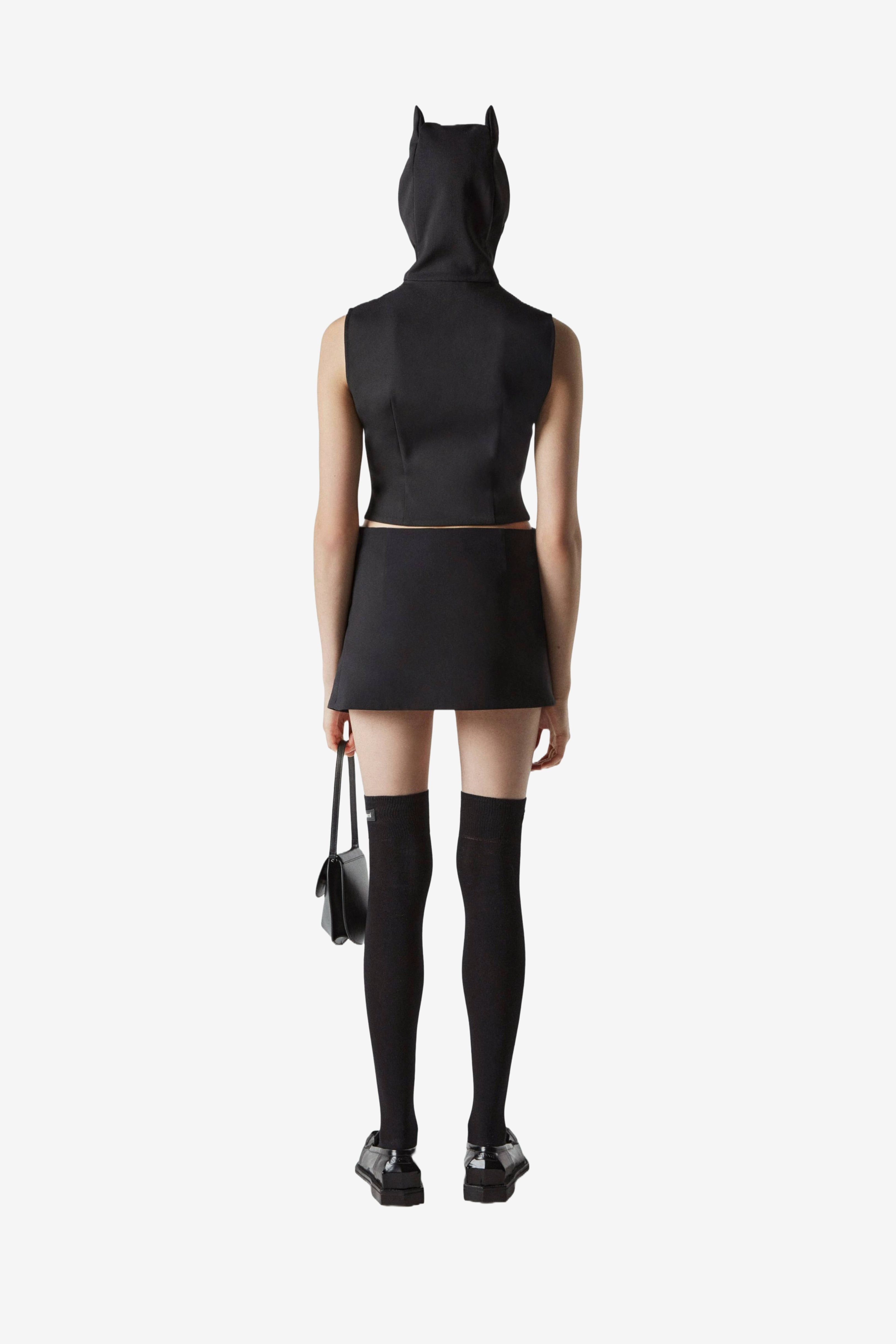 Tailored Mini Skirt - 4