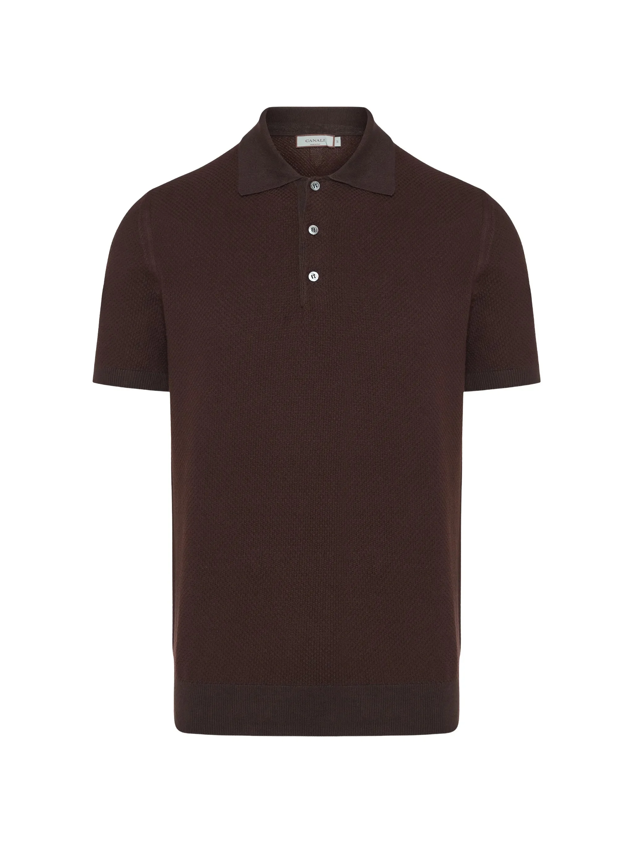 Canali Buttoned Polo Shirt - 1