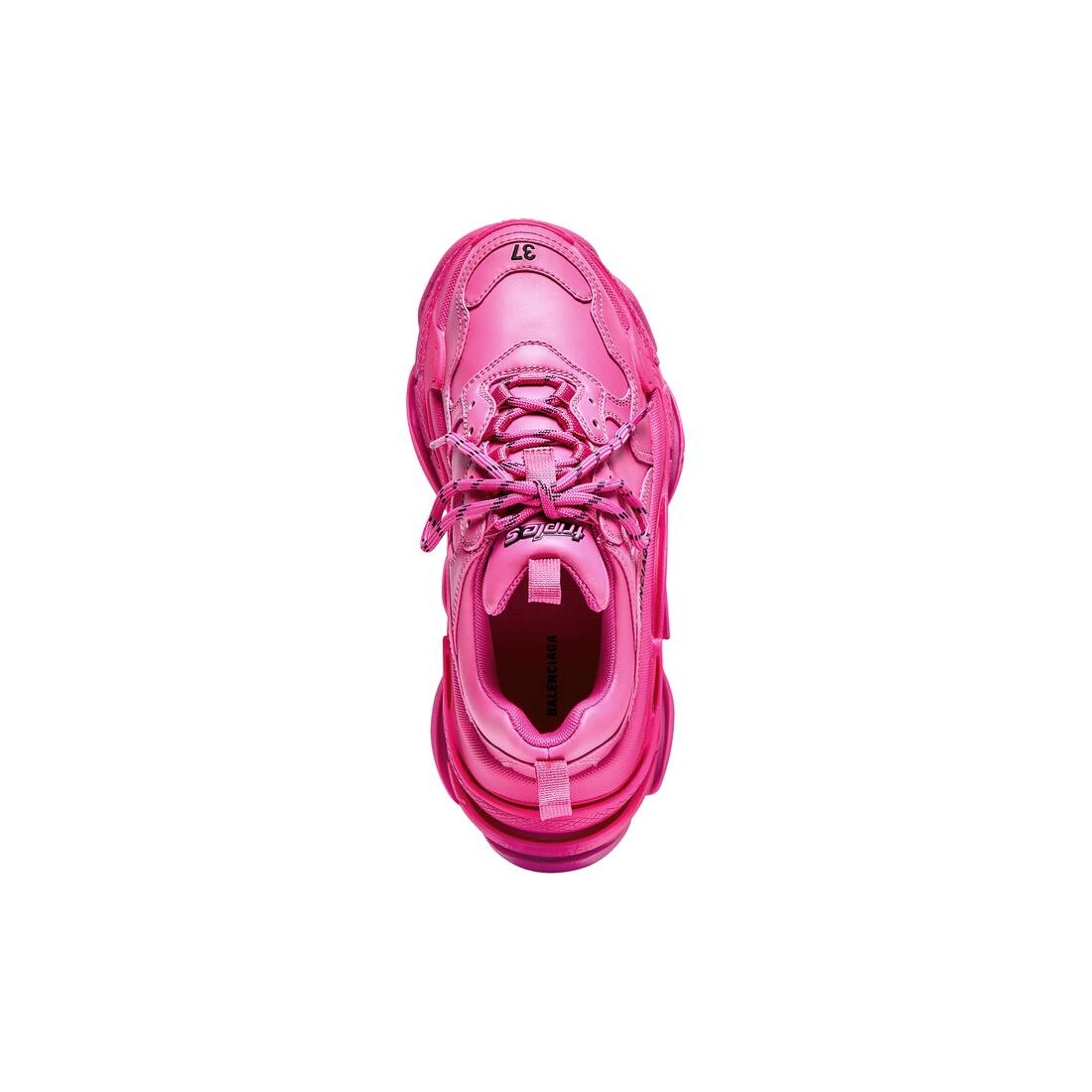 Women's Triple S Sneaker  in Dark Pink - 6