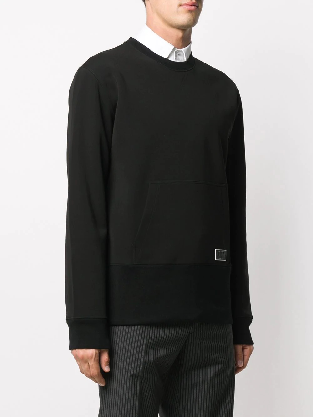 VLTN logo patch sweatshirt - 3