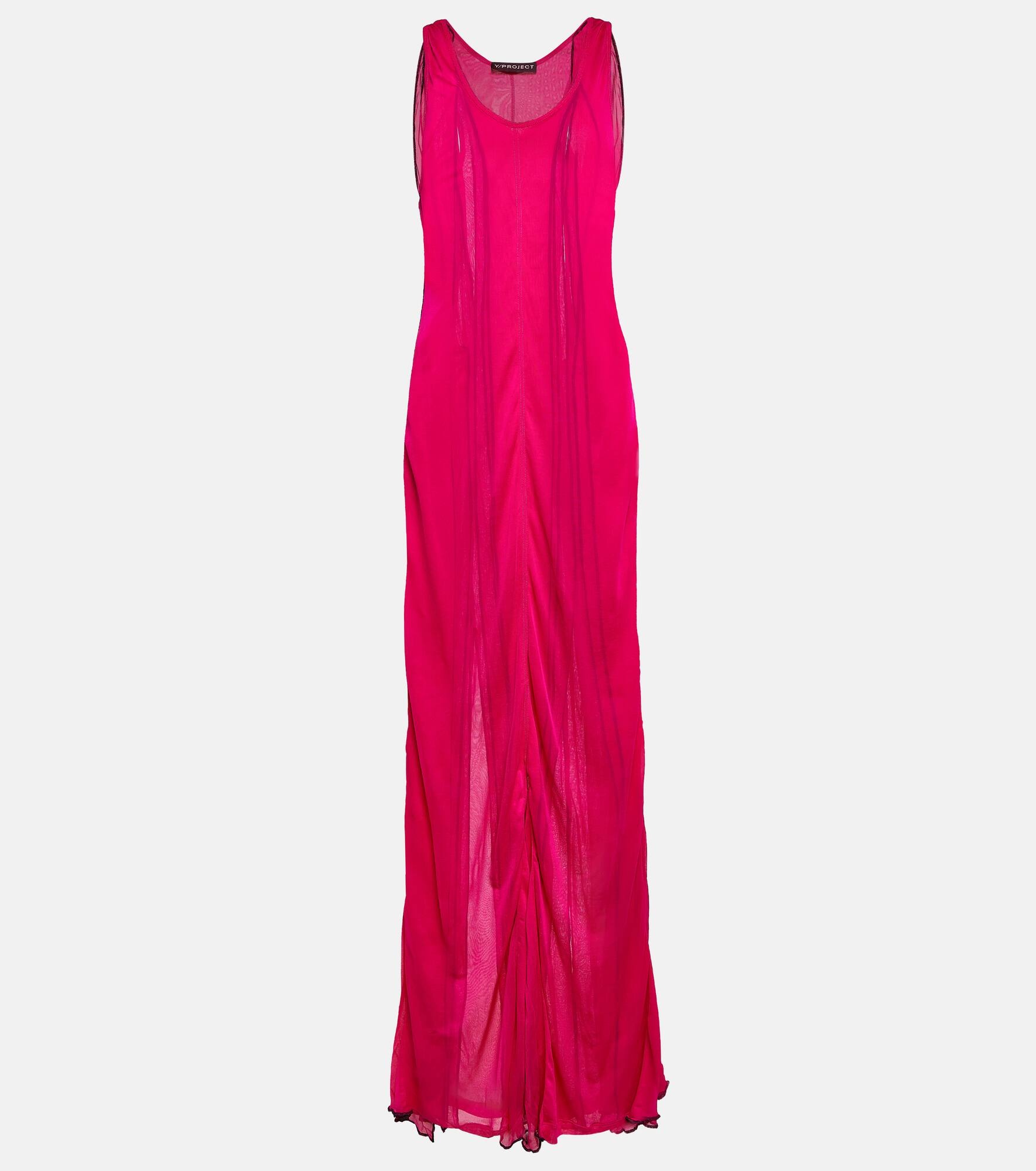 Chiffon maxi dress - 1