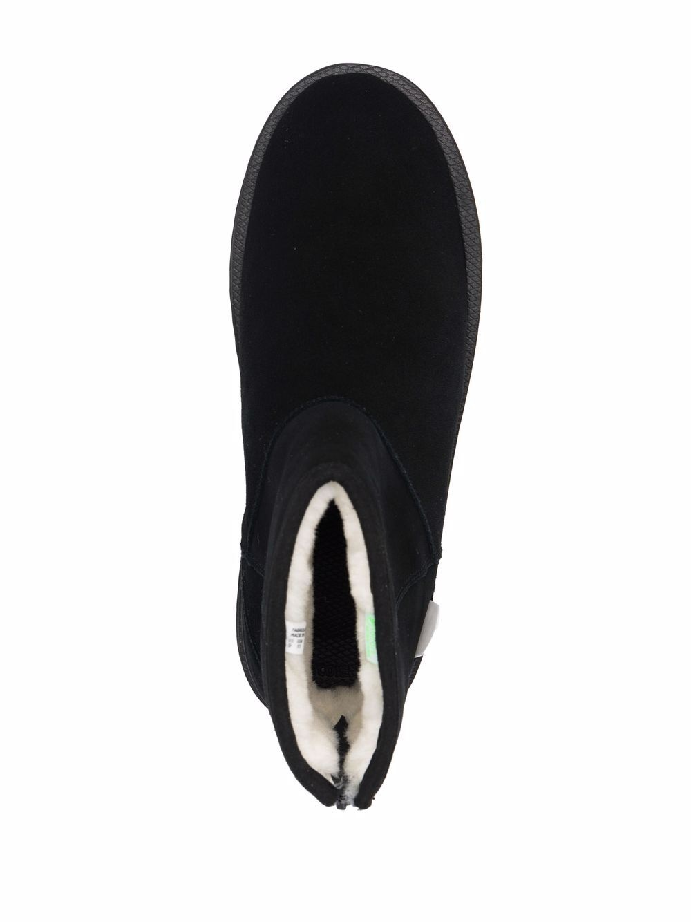 shearling-trim ankle boots - 4