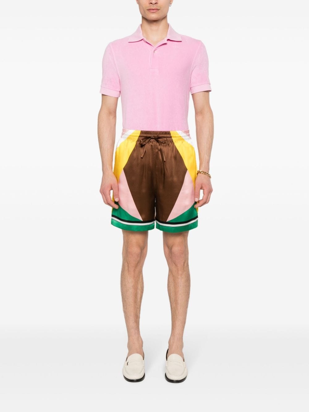 Casa Sport silk shorts - 3