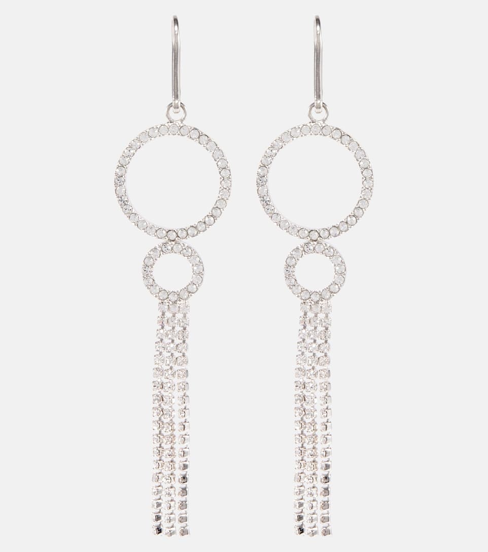 Disco Ring embellished earrings - 1