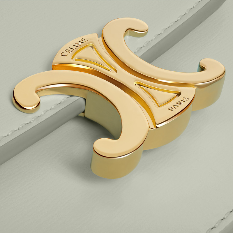 CARD HOLDER WITH FLAP TRIOMPHE in Shiny calfskin 5