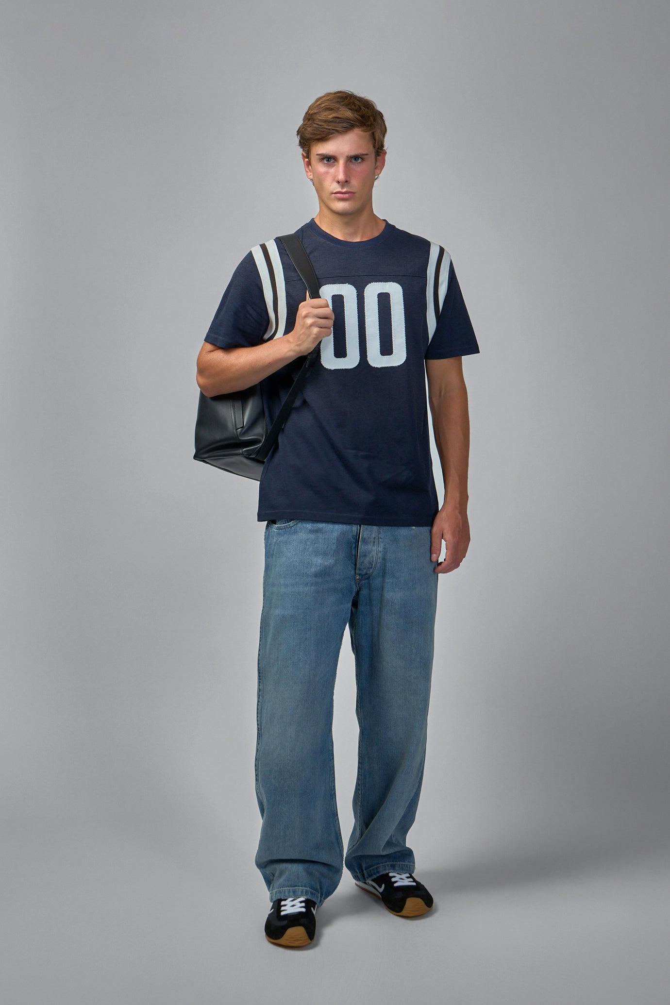 Regular Fit T-Shirt in Cotton and Viscose - 2