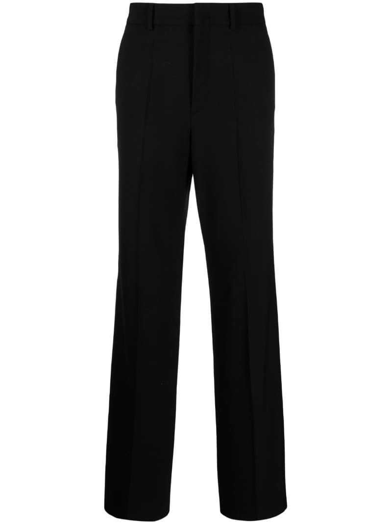 virgin wool tailored trousers - 1