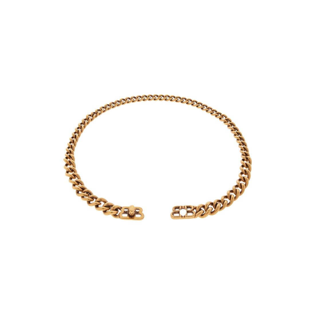 Monaco Chain Necklace  in Antique Gold - 3