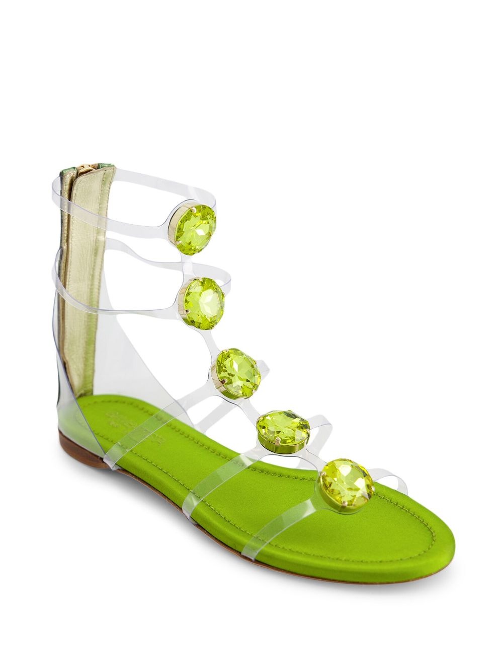 Diamond Clash flat sandals - 4