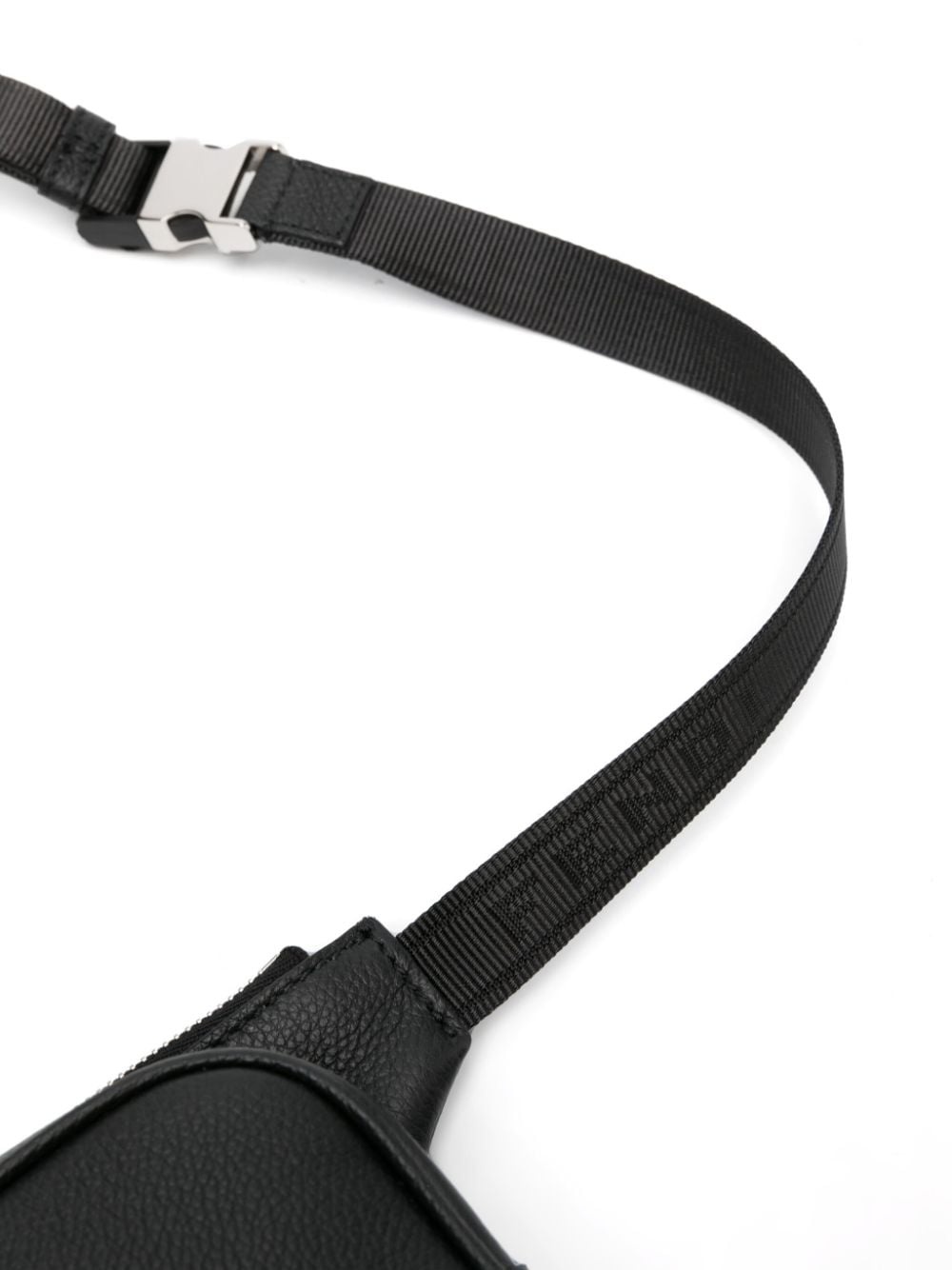logo-embossed belt bag - 4
