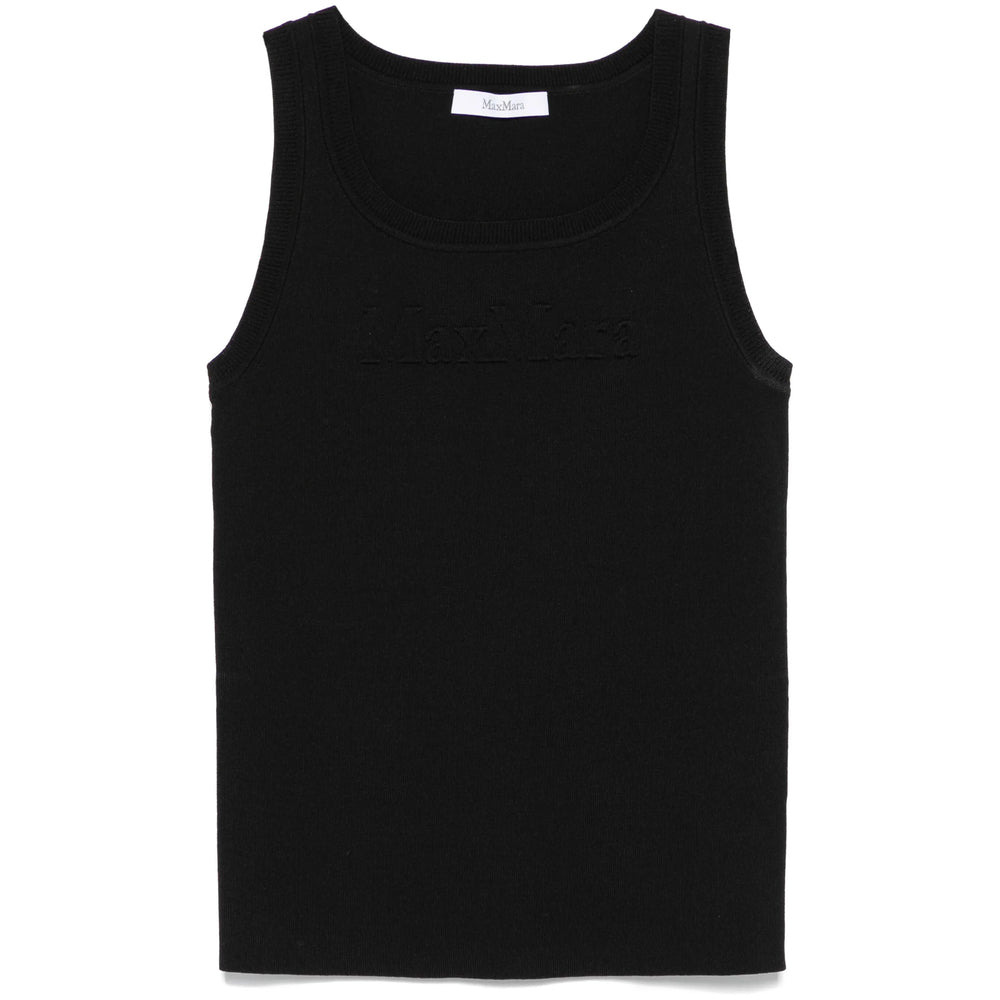 Max Mara Black Tops - Vests & Tank Tops Women - 1